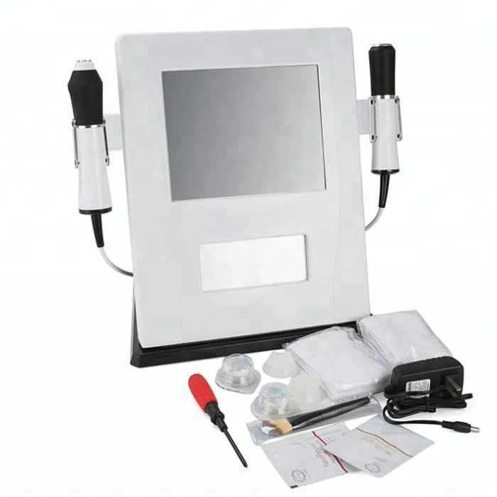 

2018 newest oxygen facial machine potent and fast cleansing capsule and product needed, White and black