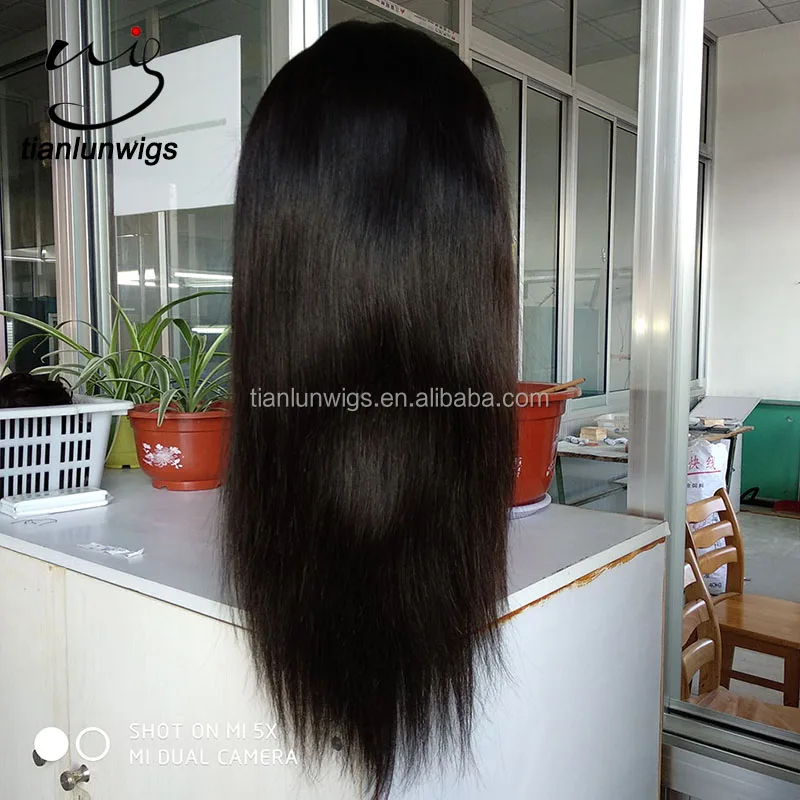 

fast delivery human hair wig in stock , natural looking lace front wigs for black women, full hand-tied lace wigs for sale, N/a