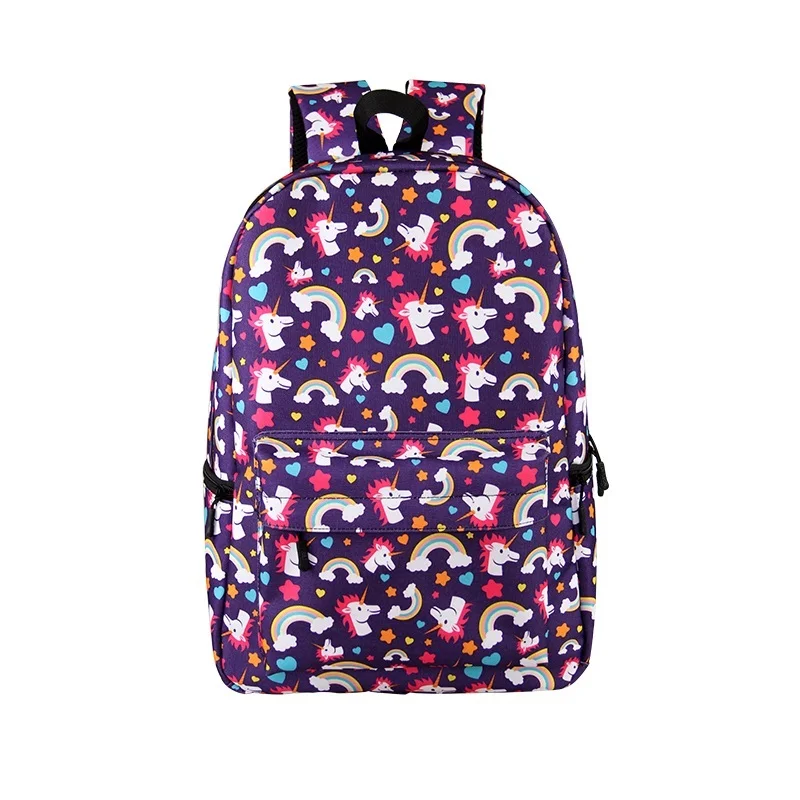 

Coolost Cute Cartoon Backpack Rainbow Unicorn Print Bag Unisex School Backpack Laptop Magic Bags