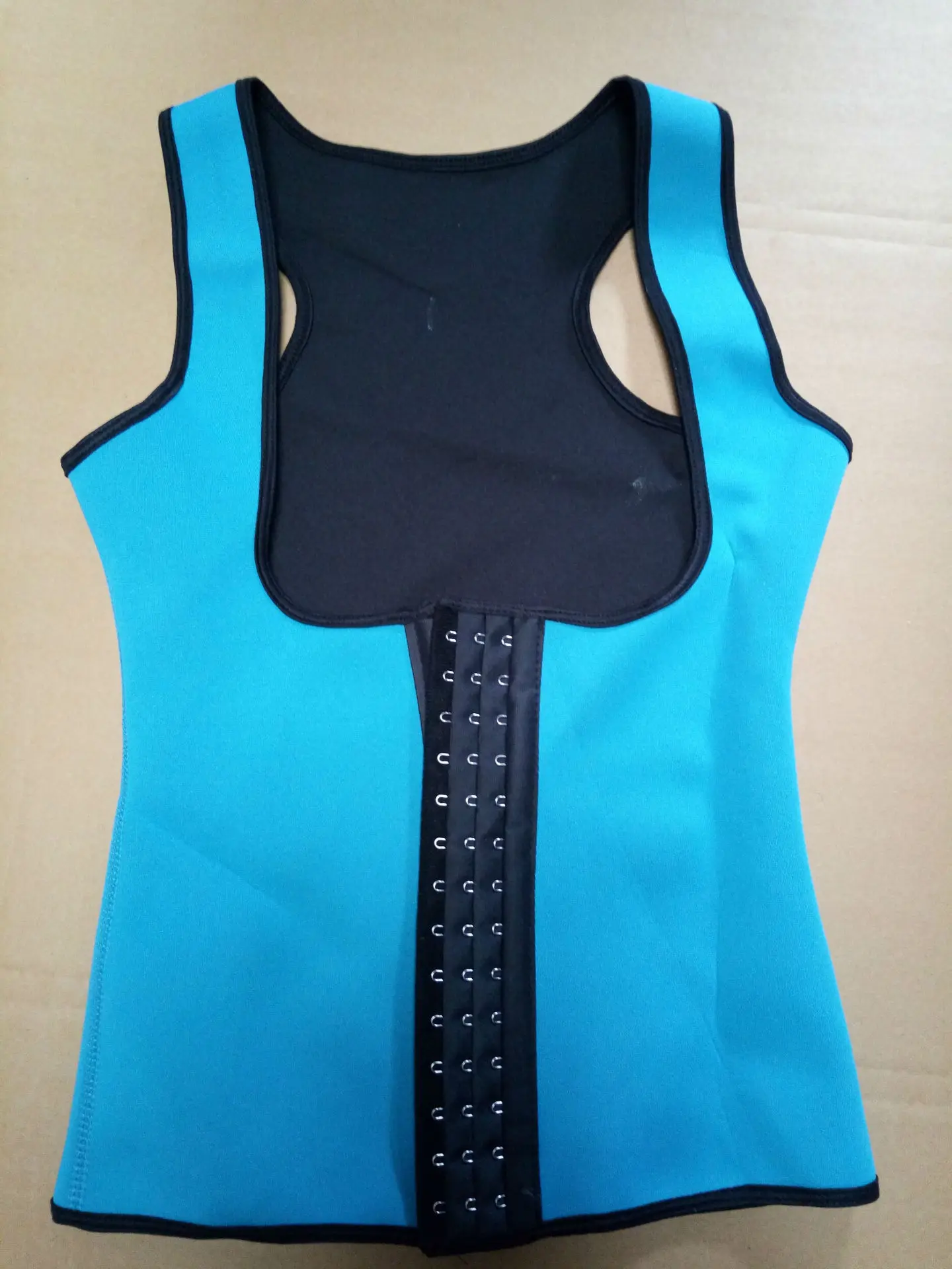 Women Sweat Body Shaper Belly Fat Burner Neoprene Waist Trainer Vest Sauna Suit With Zipper For
