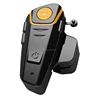 Waterproof BT Interphone Bluetooth 1000m Intercom Motorcycle Helmet Headset FM Radio BT-S2