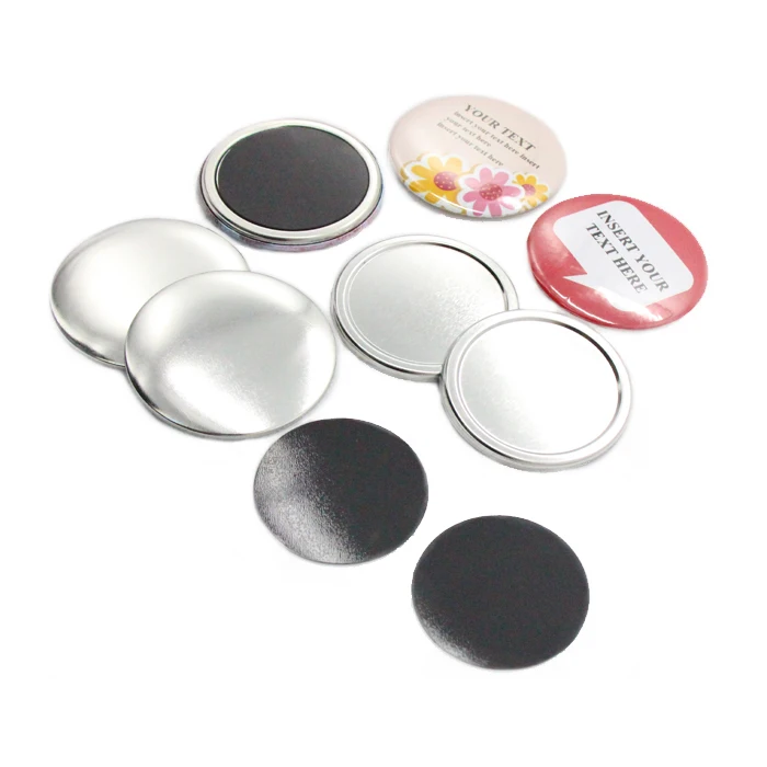 magnetic badge making components blank fridge magnet
