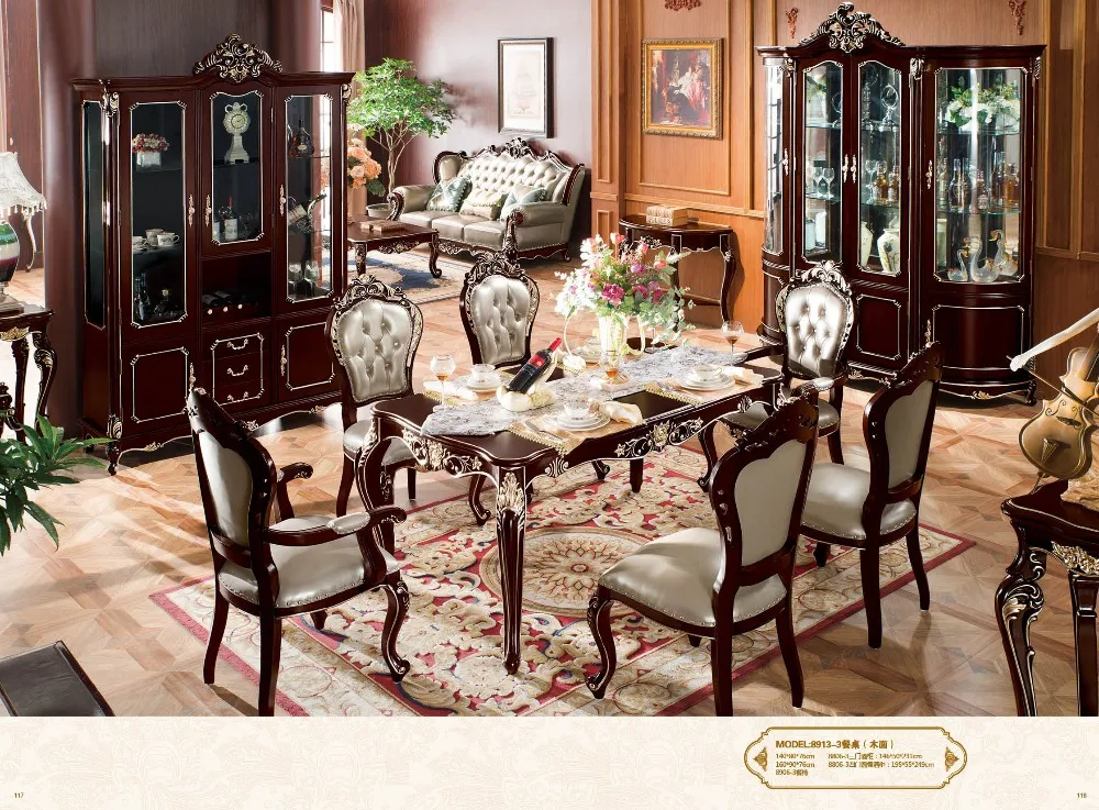 antique italian dining room