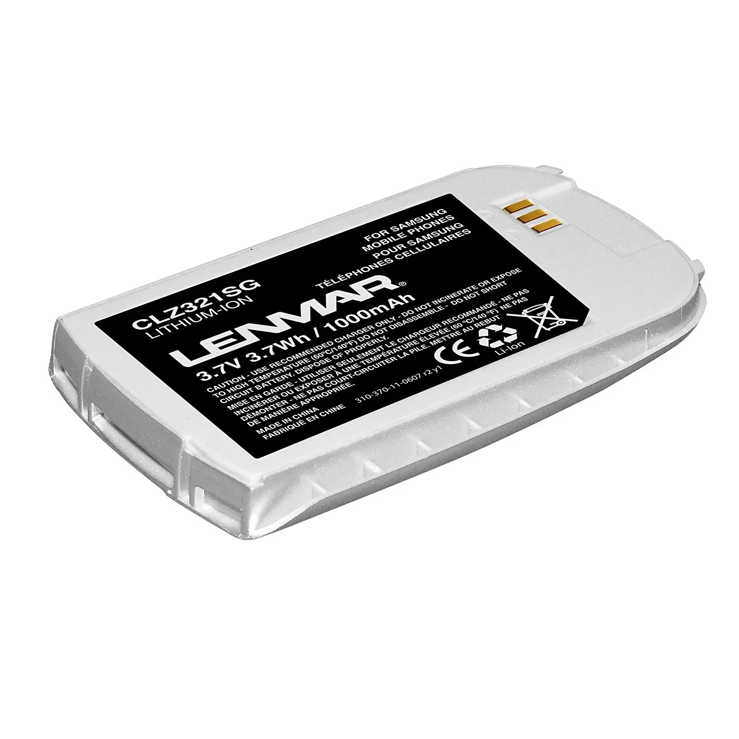 LENMAR LENCLZ314LGW Lenmar Cellular Phone Battery for LG Dare VX9700 and  Versa VX9600