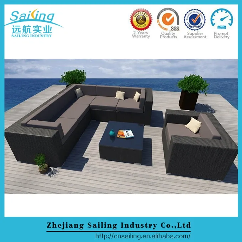 New Design Luxury High Quality Rattan Garden Furniture - Buy Poly