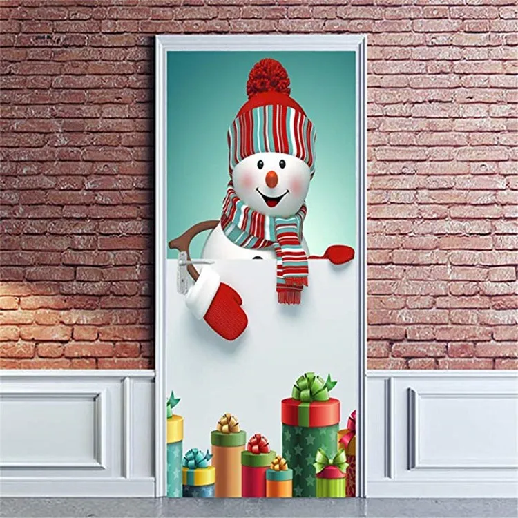 Party City Christmas Door Covers 