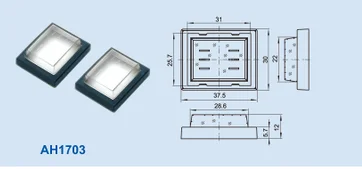 wholesale transparent waterproof cover for kcd1 round rocker switch