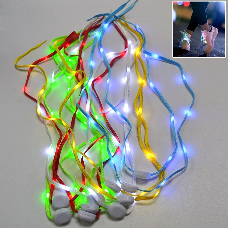 

Customized Colored LED Light Flashing Shoe Lace