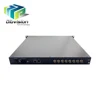 High quality processor 8 asi to ip multiplexer with 4 CAS simul-cryption application iptv system