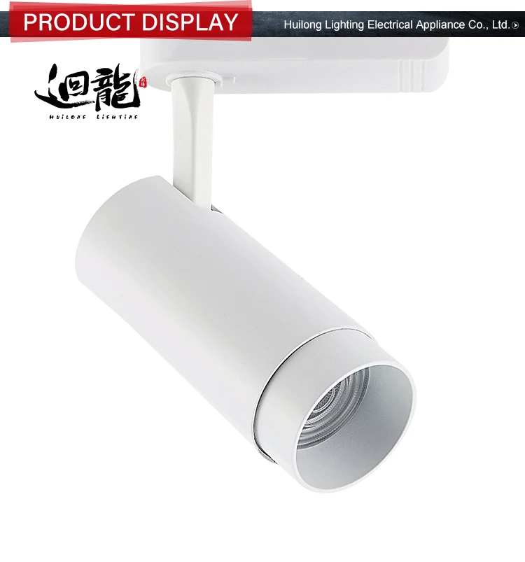 7W White long distance cob led ceiling zoom super outdoor spot light