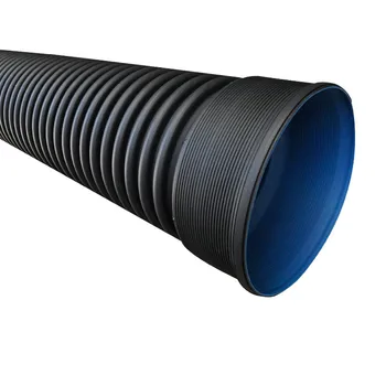 Large Diameter Dn400 Hdpe Double Wall Corrugated Pipe For Drainage ...