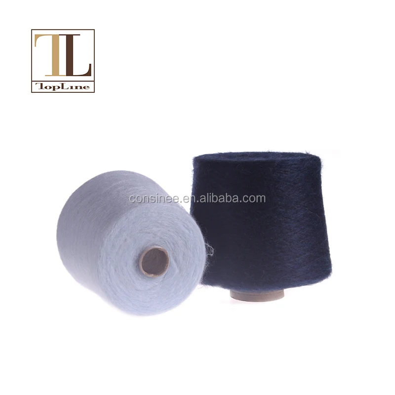 
Top Line noble knitting yarn all color mohair yarn black for mohair sweater 