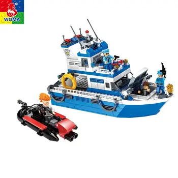 toy police boat