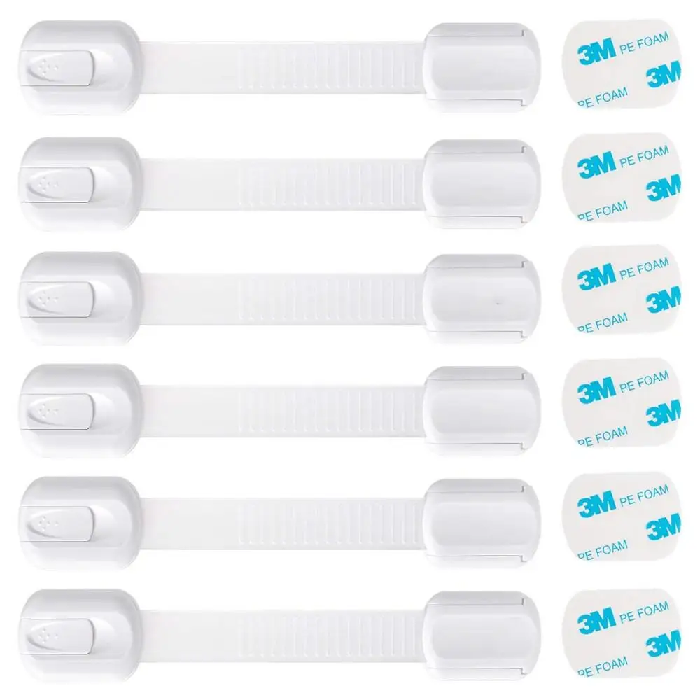 

Wholesale cabinet lock child safety furniture baby safety lock, White