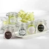 Simple Graceful Clear Square Shape Glass Storage Jar With Stainless Steel Lid