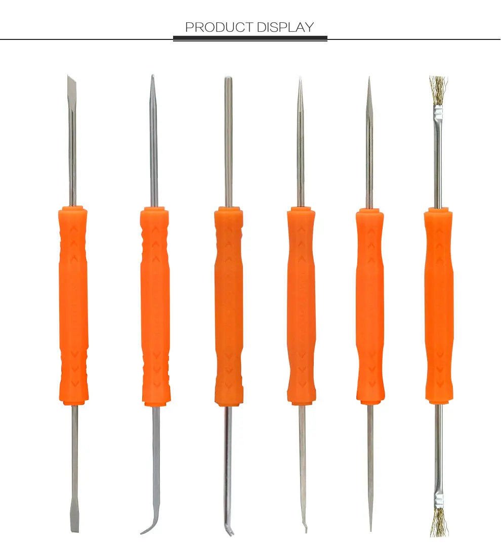 BGA 6 pcs soldering tools Repair Tools Set Professional Steel Solder Disassembly Tools BST-SA-10