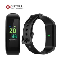 

J Style Customized Logo Fitness Tracker Heart Rate Monitor with Open API