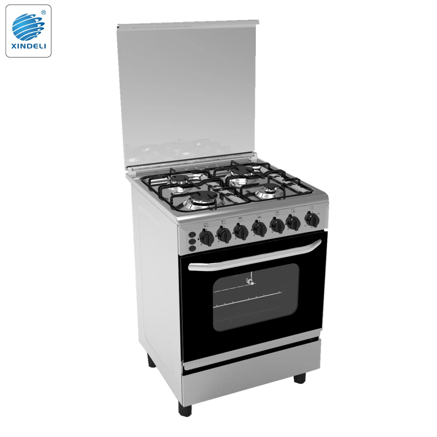 xindeli appliance 4 burners freestanding gas cooker with