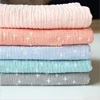 100% Print Cotton Gauze Fabric Double Layer Knit Fabric Printed Gauze