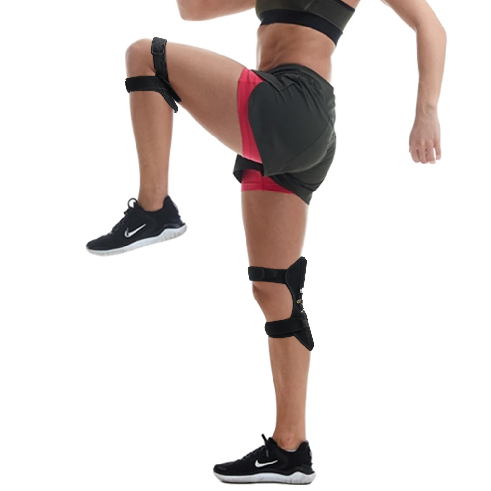 New Products Power Spring Joint Support Knee Pads Rebound Patella Brace For Man Woman