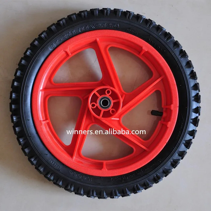14 Inch Plastic Pneumatic Kids Bicycle Wheels Buy 14 Inch Bicycle