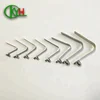 Hot sale V shape stainless steel single button spring clip