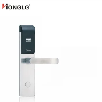 key card gate lock