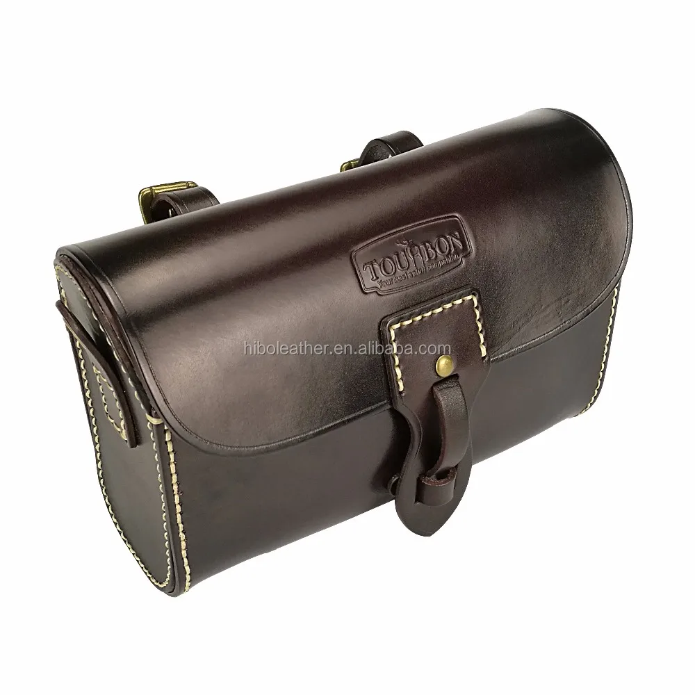 High End Custom Made Bike Frame Leather Seat Saddle Bicycle Bag Buy