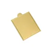 Wholesale Gold Pure Color Cake Cardboard Bases Wrap Food Packaging Individual Paper
