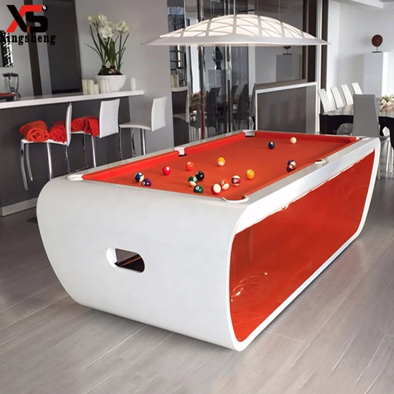 

Xingsheng customize fashion pool table made in russia