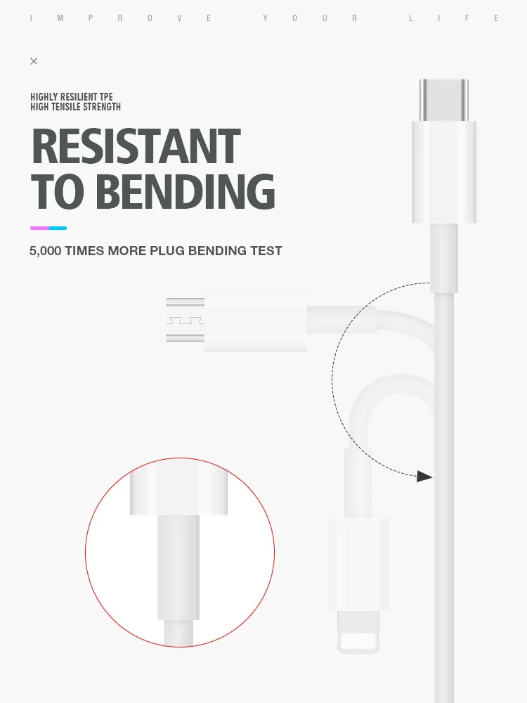 High quality multi-function phone usb 2a data cable tpe fabric 3in1 usb cable - ANKUX.COM