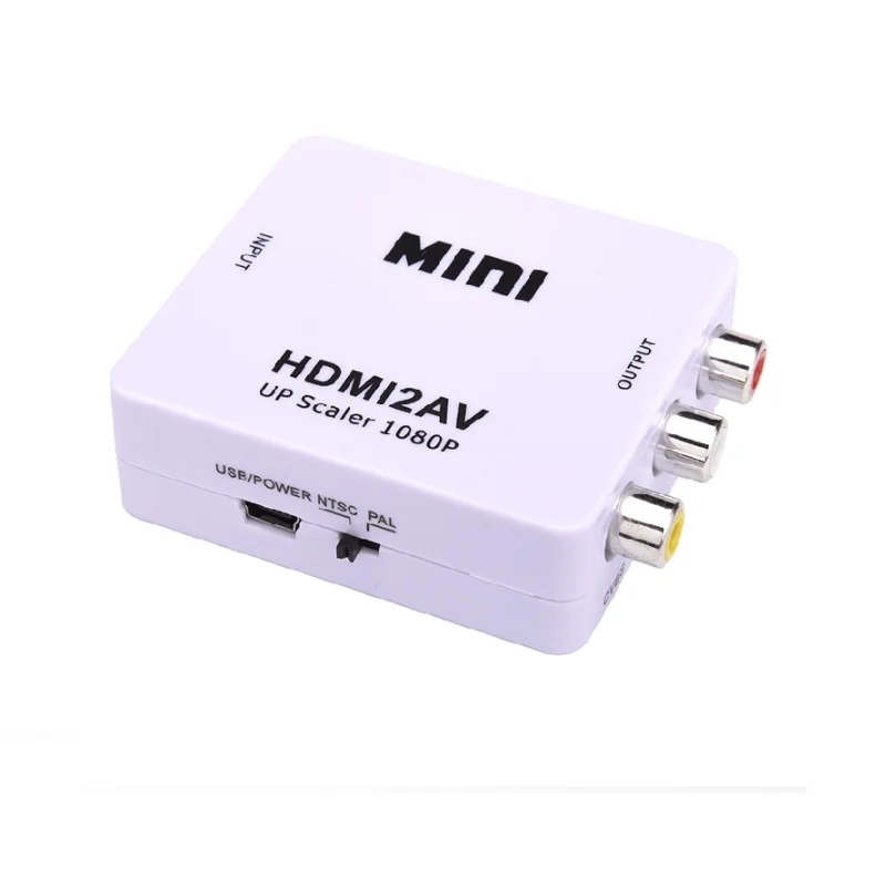 Конвертер hdmi тюльпаны. Hdmi2av Mini конвертер белый. Mini HDMI 2av переходник. Переходник HDMI на av hdmi2av CVBS. Видео конвертер Mini av2hdmi.
