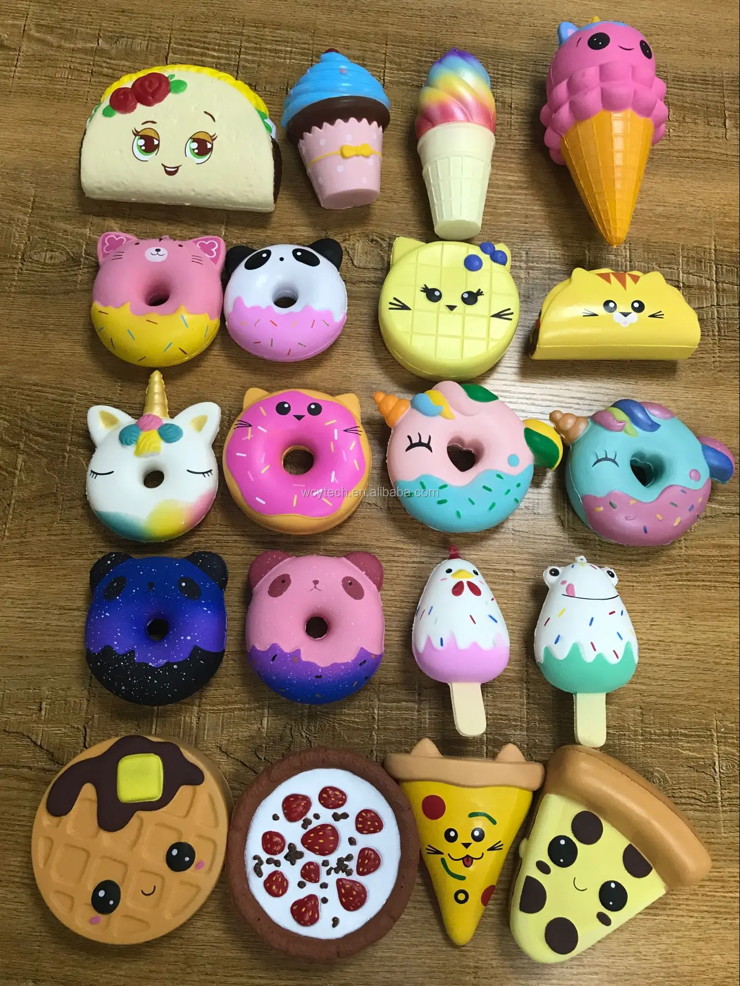 2019 New Products Kid Toys Animal Unicorn / Ice Cream Shape Pu Foam