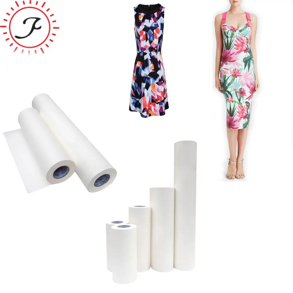 
manufactory for roll to roll sublimation heat press tramsfer paper 