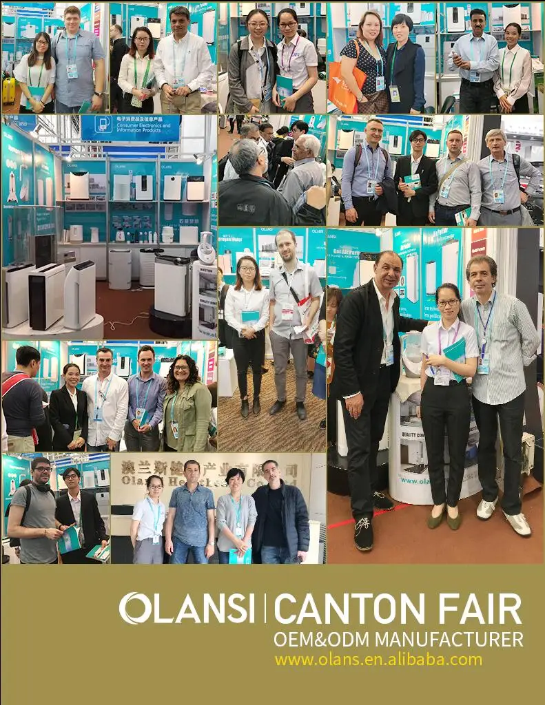 2019 New trending product Olansi multifunctional Factory Offer carbon hepa pm 2.5 air purifier korean for home with UV light