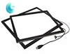 65" free shipping aluminium 10 touch points ir touch screen frame OEM