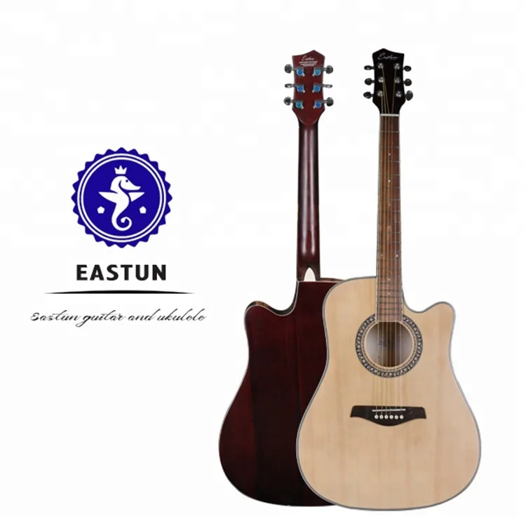 Acoustic Guitar of Spruce plywood top Agathis back & side OEM guitar factory