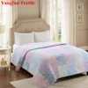 China Factory Korean Style 100% Cotton Quilted Water-washing Patchwork Comfort Quilt