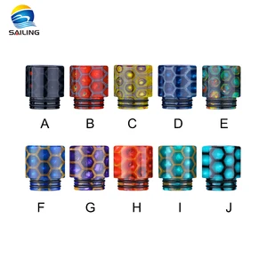 Sailing usa products resin snake pattern 810 drip tips