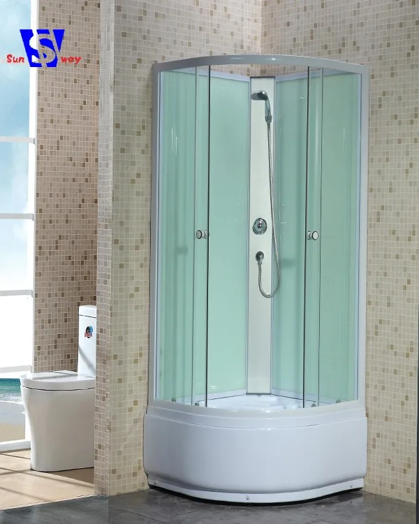 90x90cm Size high tray shower cubicle,whirlpool shower room cabin,steam shower cabin