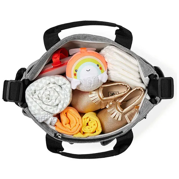 Waterproof Pram Clips Padded Baby Changing Mat With Diaper Bag Baby