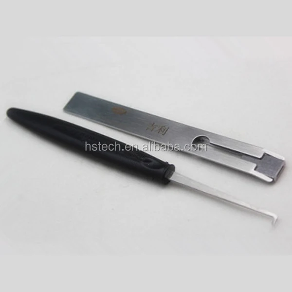 

original Lishi lock opening tool for geely unlock tool lishi pick set, Silver