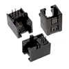 6P6C Road Right Angle Unshielded Female RJ11 Connector 615006141121 Through Hole Modular Jack