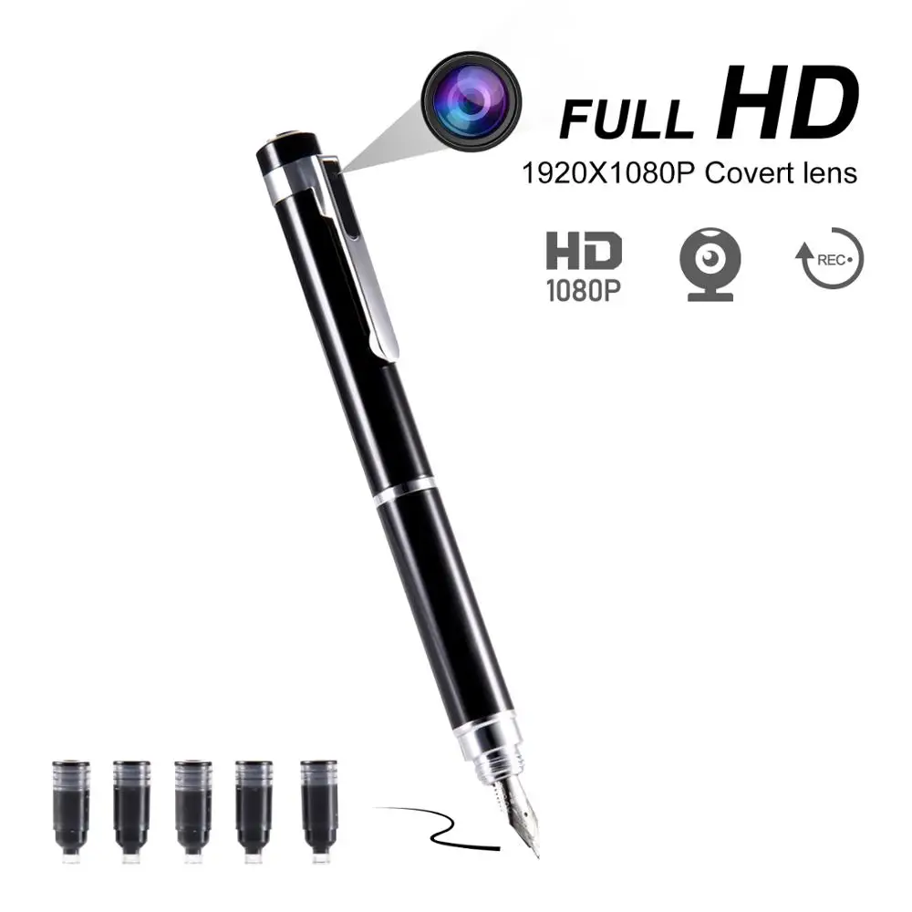 

Amazon Best Seller HD 1080P On Body Camera Portable Pocket Camera Spy Pen Camera Hidden