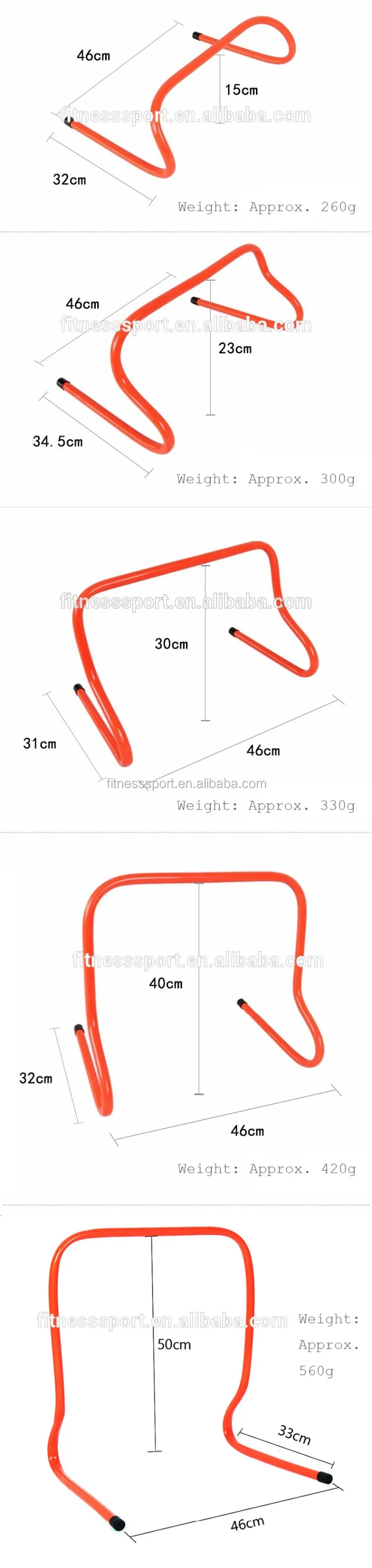 Football Speed Training Equipment Athletics Agility Hurdles