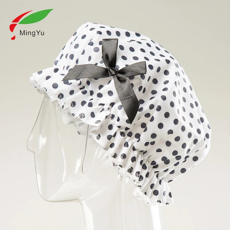 Wholesale Extra Large Shower Cap Personalized Shower Caps Hair Cap