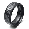 Factory price Christian custom engraved Philippi I can do wall things stainless steel ring cross
