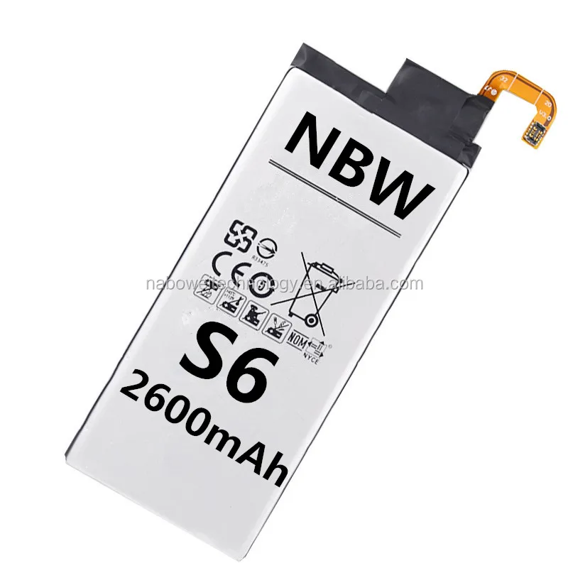 Original High Quality Replacement Battery For Samsung Mobile Phone, For Samsung Galaxy S6 S7 S8 G9200 G9206 battery