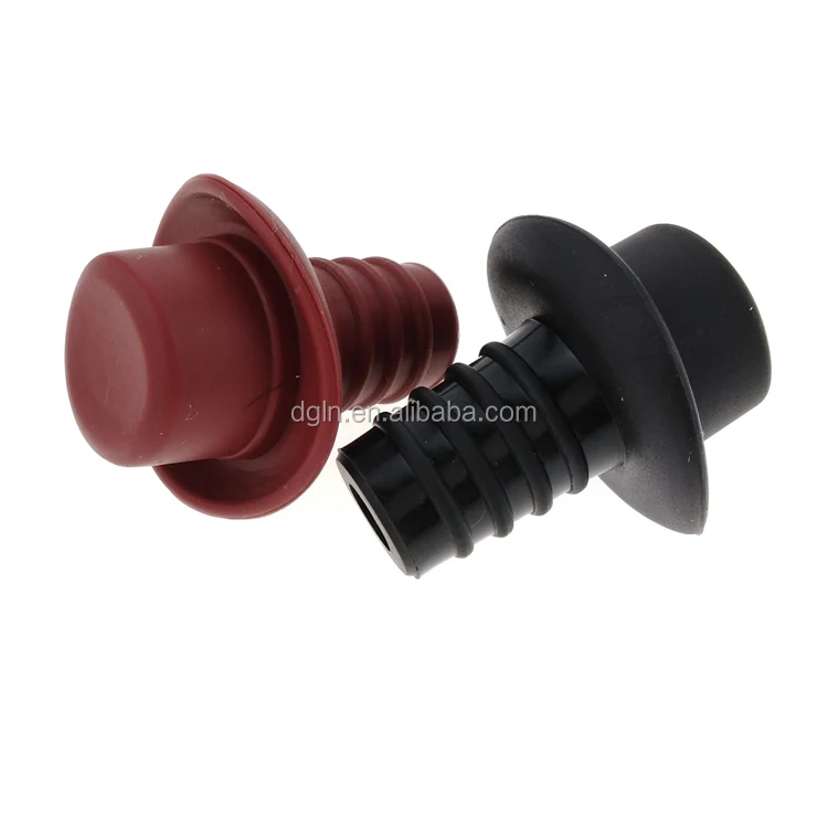 Thread Design Silicone Stopper For Bottle,Hot Water Bottle Stopper