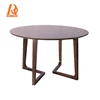 Small moq round dining table and chair set oak wood dining table set antique